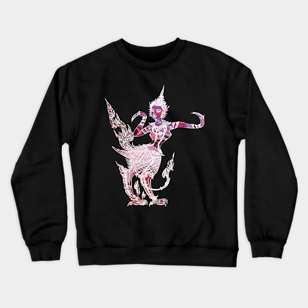 Thailand Kinnaree – Figure Of Spiritual Good Fortune T-Shirt Crewneck Sweatshirt by VintCam